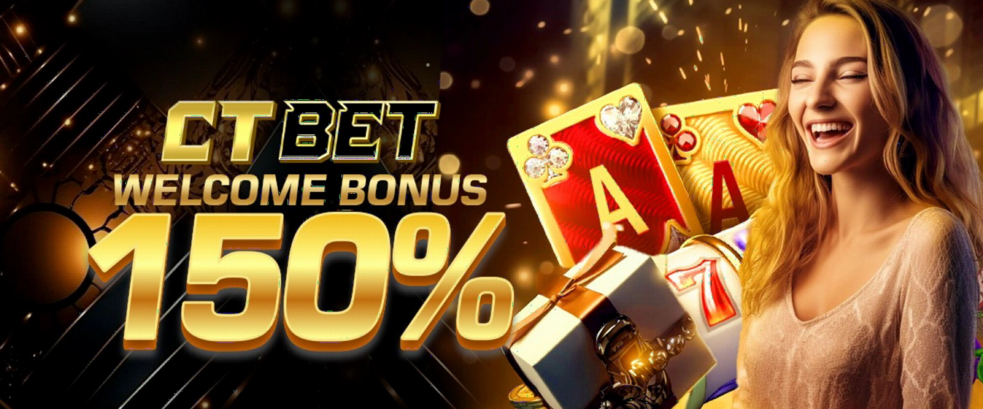CTBet welcome bonus 150% promotion
